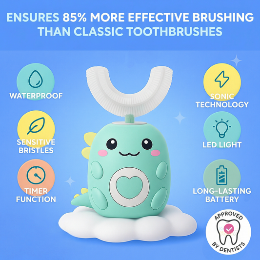 DinoBrush™ – 360° Toothbrush for Kids